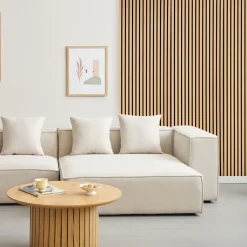 Akustikpanel i egetræsfiner 2600x520x18 mm