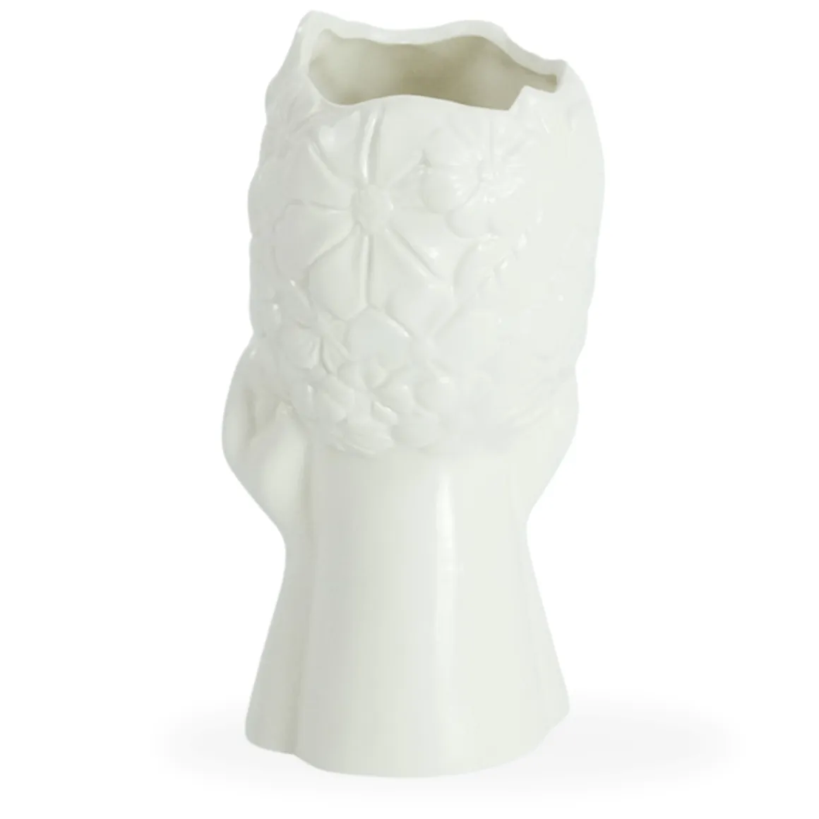 Asti keramik vase i hvid 19,8 cm