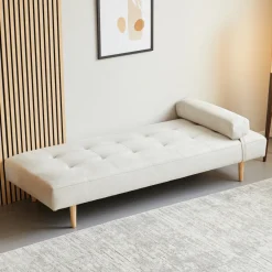 Audrey daybed beige H:56 x B:80 x L:200