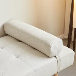Audrey daybed beige H:56 x B:80 x L:200