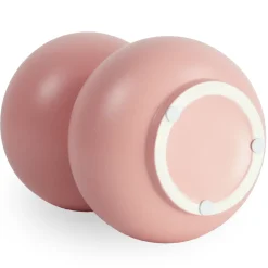 Becca bobleform keramik vase lyserød 21 cm