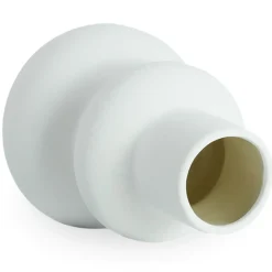 Bliss keramik vase hvid 19,5 cm