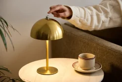 Bloom bordlampe Guld