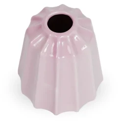 Caddi keramik vase lyserød 15 cm