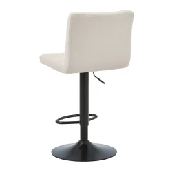 Diana - beige justerbar barstol med drejefunktion 360 grader