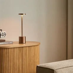 Elvis LED bordlampe bronze