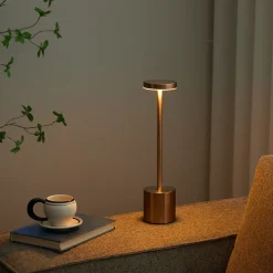 Elvis LED bordlampe bronze