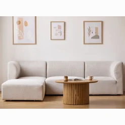 Emilia midter modul i beige L: 85 X D: 79 X H: 72 cm
