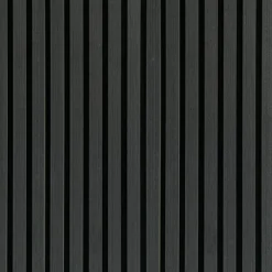 Fleksibel akustikpanel i sort egetræsfiner 2400x520x18 mm