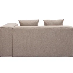 Hailey højre chaiselong modul i sand L: 147 X D: 148 X H: 65 cm