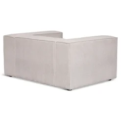 Hailey lænestol i beige L: 136 X D: 100 X H: 64 Cm