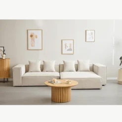 Hailey - Modulsofa I Beige Med 2 Moduler L: 294 X D: 100 X H: 65 cm