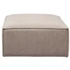 Hailey puf i sand 121 x 74 cm