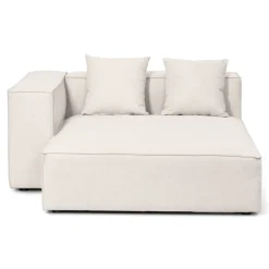Hailey venstre chaiselong modul i beige L: 147 X D: 148 X H: 65 cm