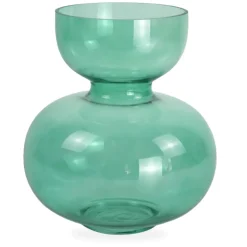 Hazel glasvase grøn 25 cm