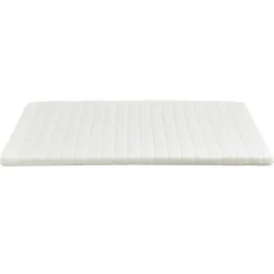 Henry hvid topmadras i PU-skum 140x200x4 cm