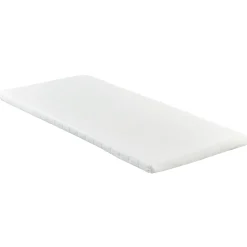 Henry hvid topmadras i PU-skum 90x200x4 cm