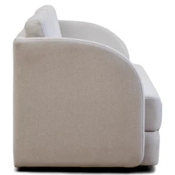 Katarina foldbar sovesofa beige L: 217 x D: 77/145 x H: 75 cm