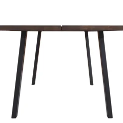 Molly plankebord - 240x95 cm - i smoked eg med A-ben - (Forberedt til tillægsplader)