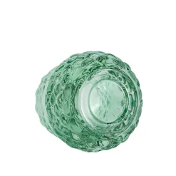 Naja glas fyrfadsstage grøn 7 cm