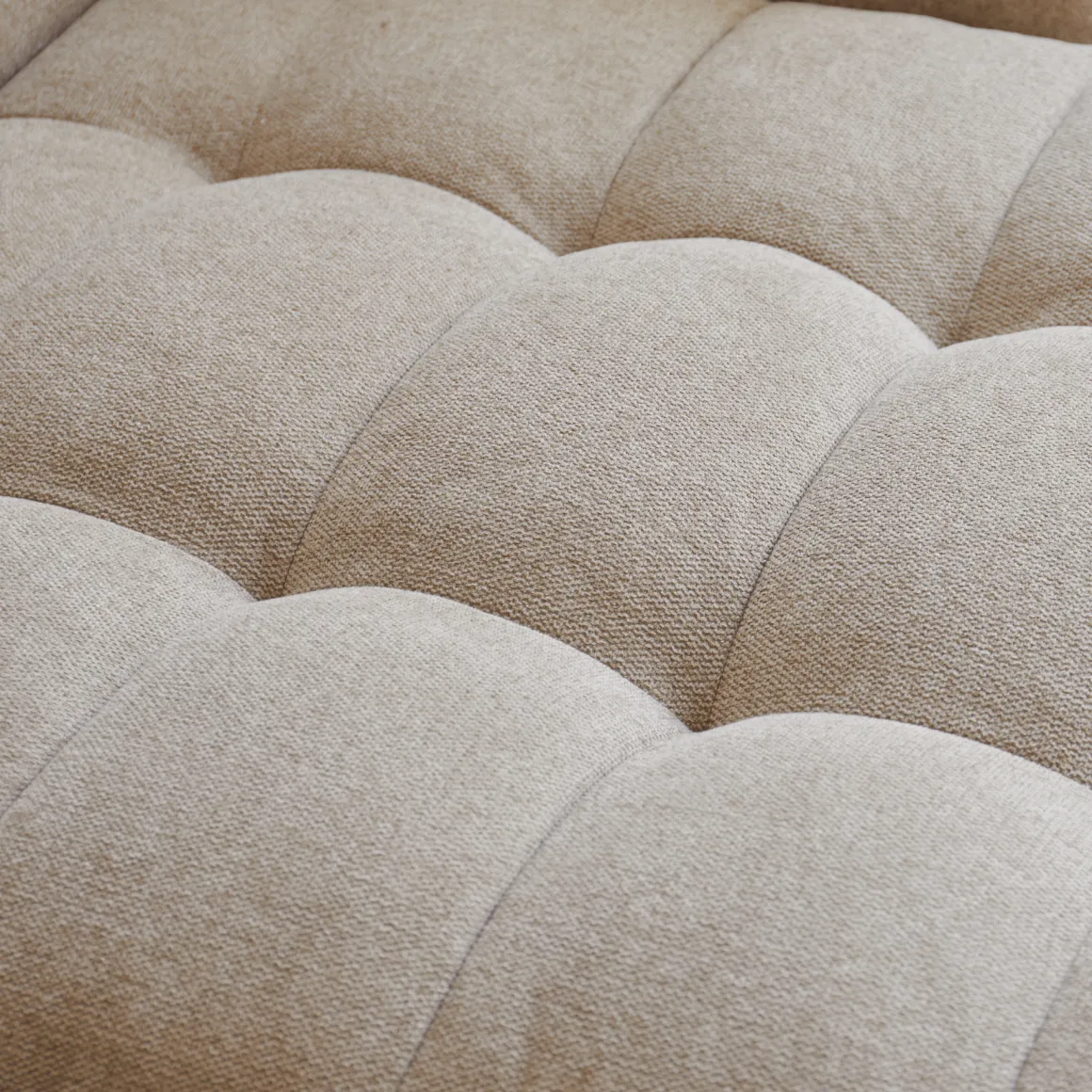 Poppy chaiselong bubble sofa sand - højrevendt