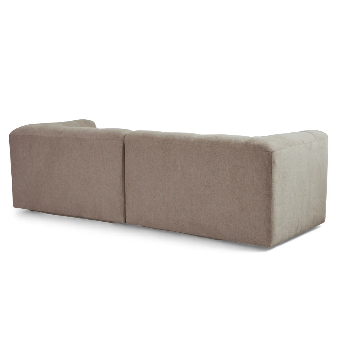 Poppy chaiselong bubble sofa sand - højrevendt