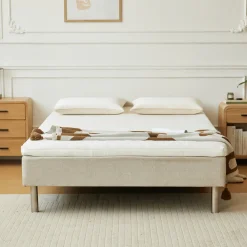 Premium Aksel hvid topmadras i memoryskum 140x200x7 cm