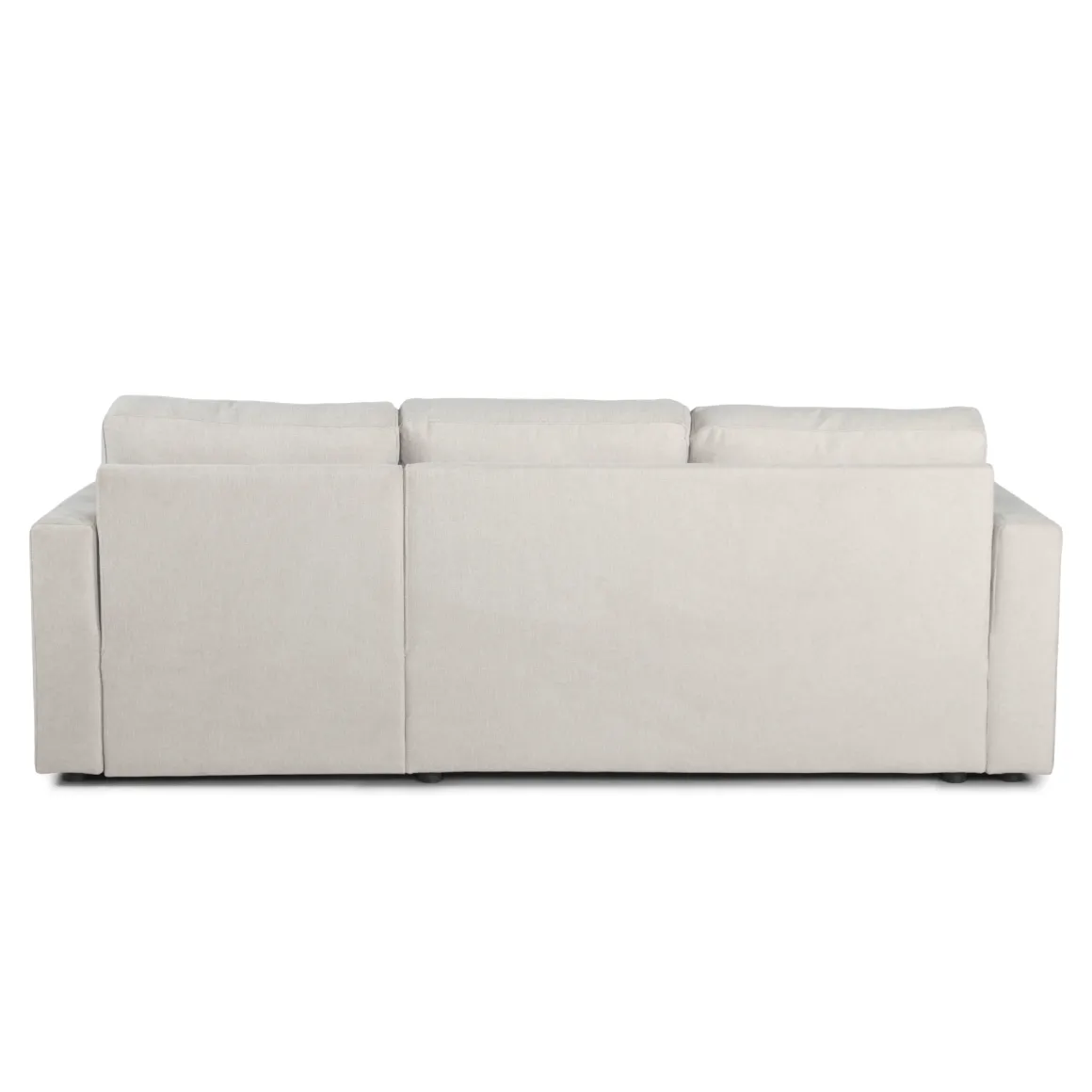 Sinus beige sovesofa med vendbar chaiselong og opbevaring