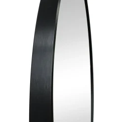 Sofie Ovalt Spejl Med Sort Ramme 50 x 80 cm